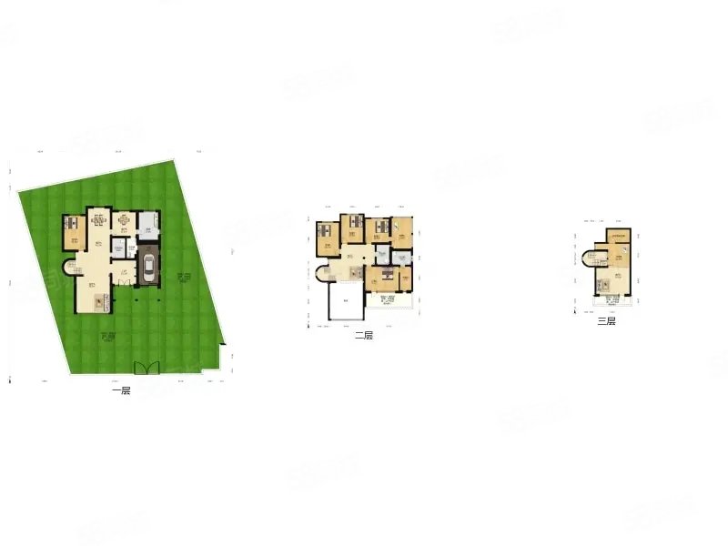 碧水莊園5室2廳4衛(wèi)303㎡南北1700萬