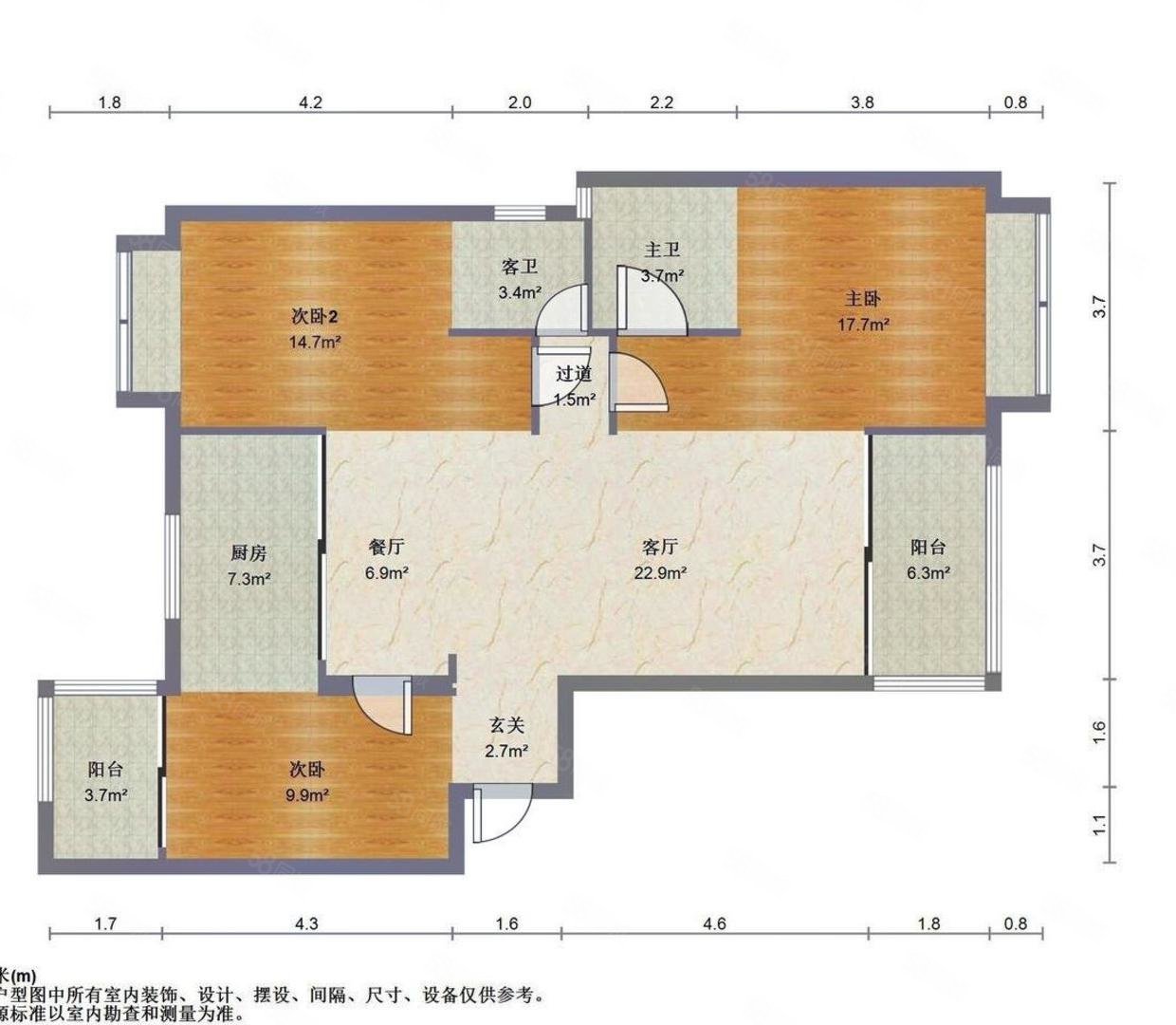 11700一平御海阳光东海岸小2房精选房型金湾