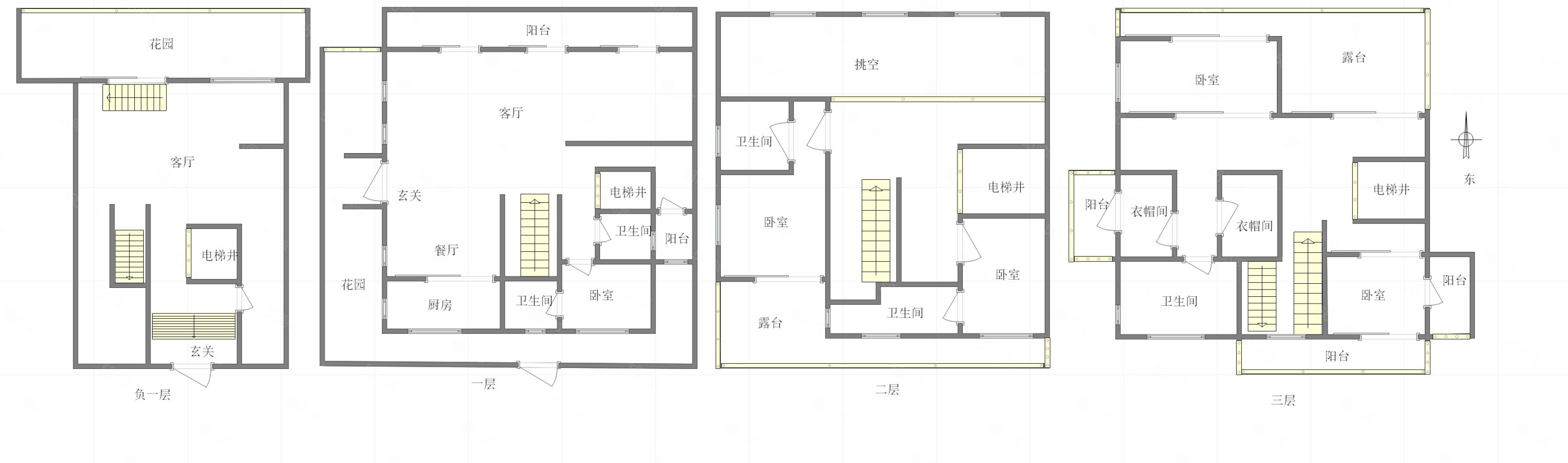 龙湖舜山府(二期别墅)6室3厅5卫522㎡南北1600万