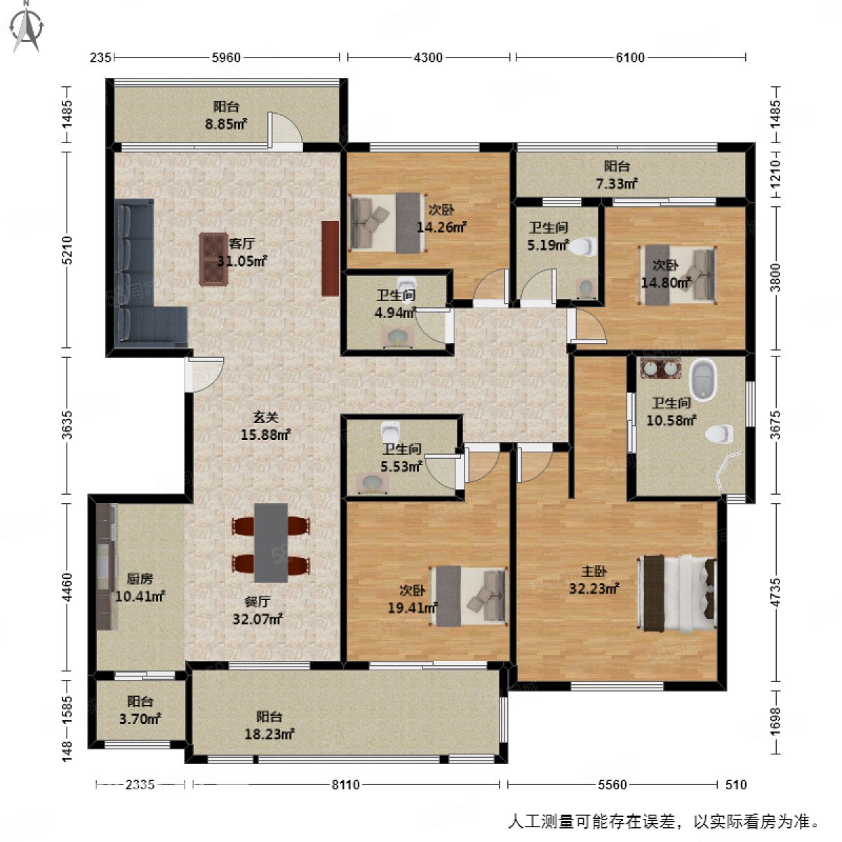 【10图】寰宇天下 一线江景房 高品质小区,中海寰宇天下e区-杭州58