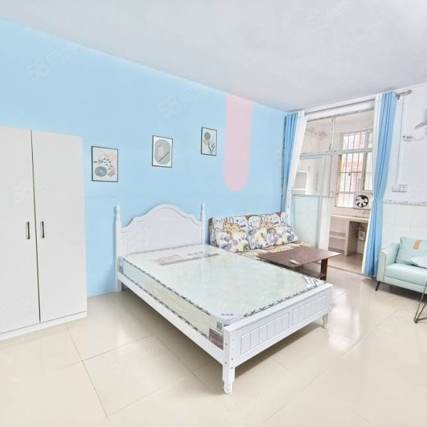 整租｜实拍！富德沙井五一 精装修 带空调大单间采光好 可短租