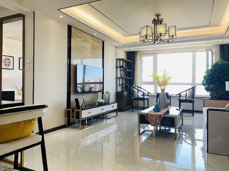 沙河口区马兰富民广场御园摩登公园三室摩登公园一手现房可看海