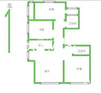 南湖春晓桂雨苑3室2厅2卫128㎡南北154万