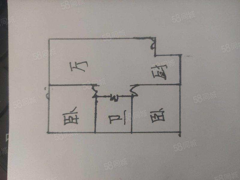 农行小区(双城)2室1厅1卫80㎡南北35.8万