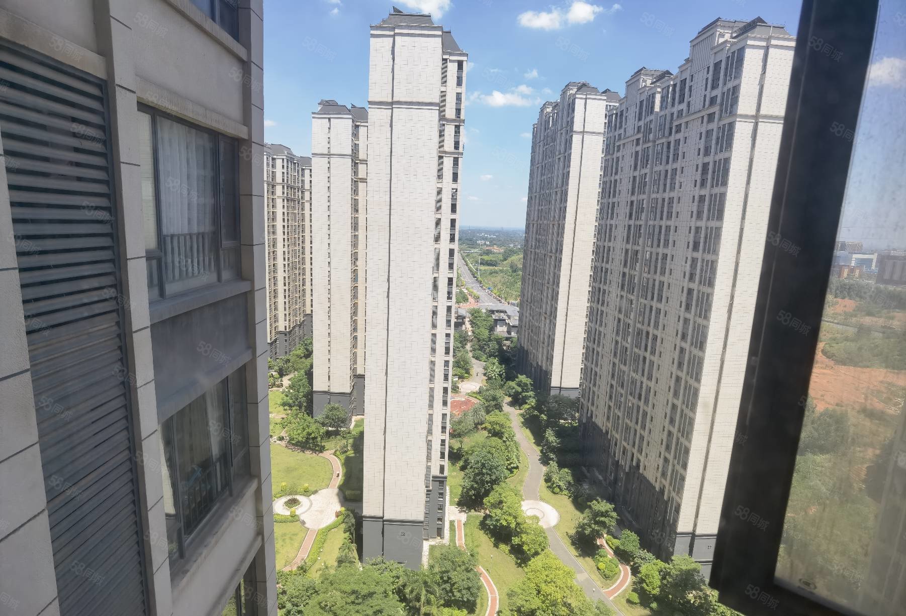 朝南 东边套 双地鉄 绿地国际花都 精装3房,绿地国际花都-南宁58同城