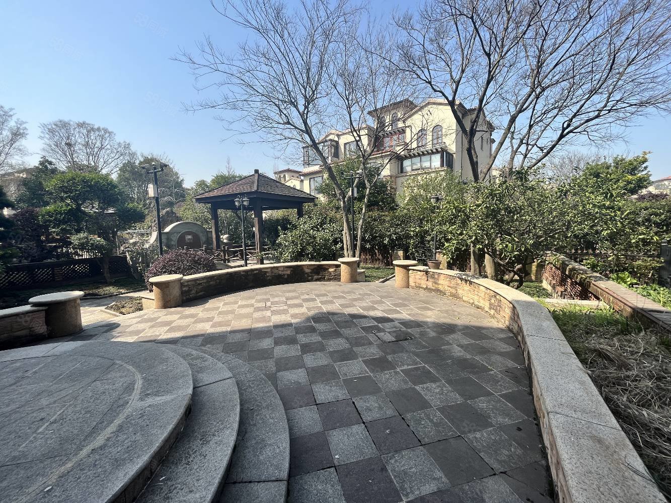 花园600平 图片里所见所得 一颗树几十万,天玺别墅(南区)-湖州58同城