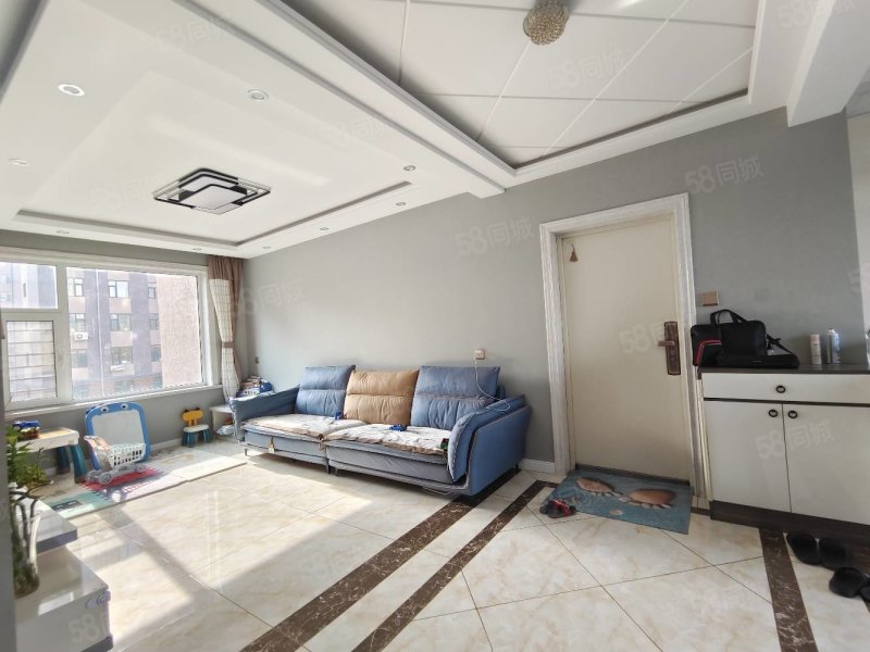 【10图】吉粮康郡,两室标准格局,电梯房,精装修,吉粮康郡-松原58同城