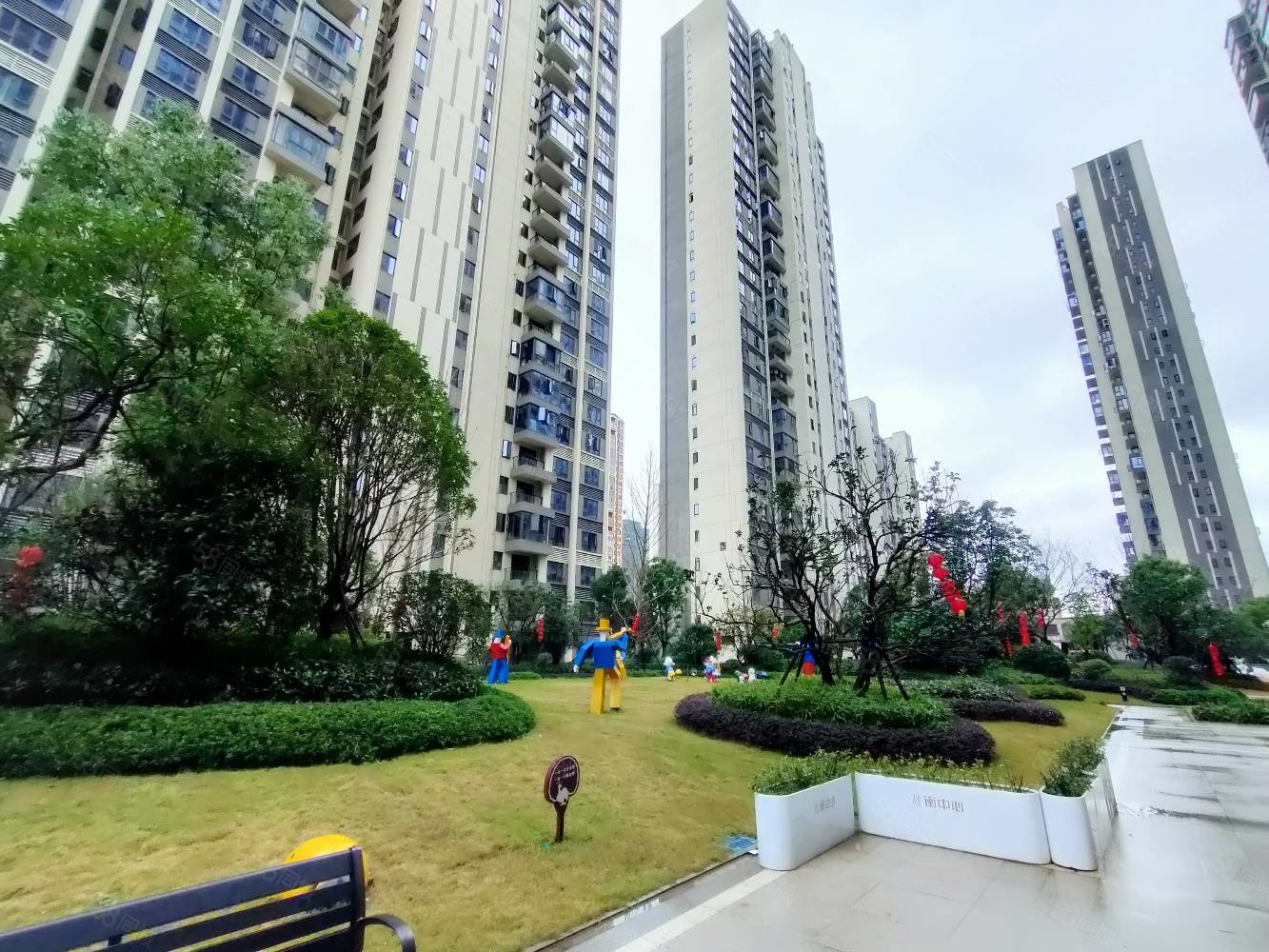 大平层 五房 中层 带两车位 开发商精装,富力碧桂园衡中心-衡阳58同城
