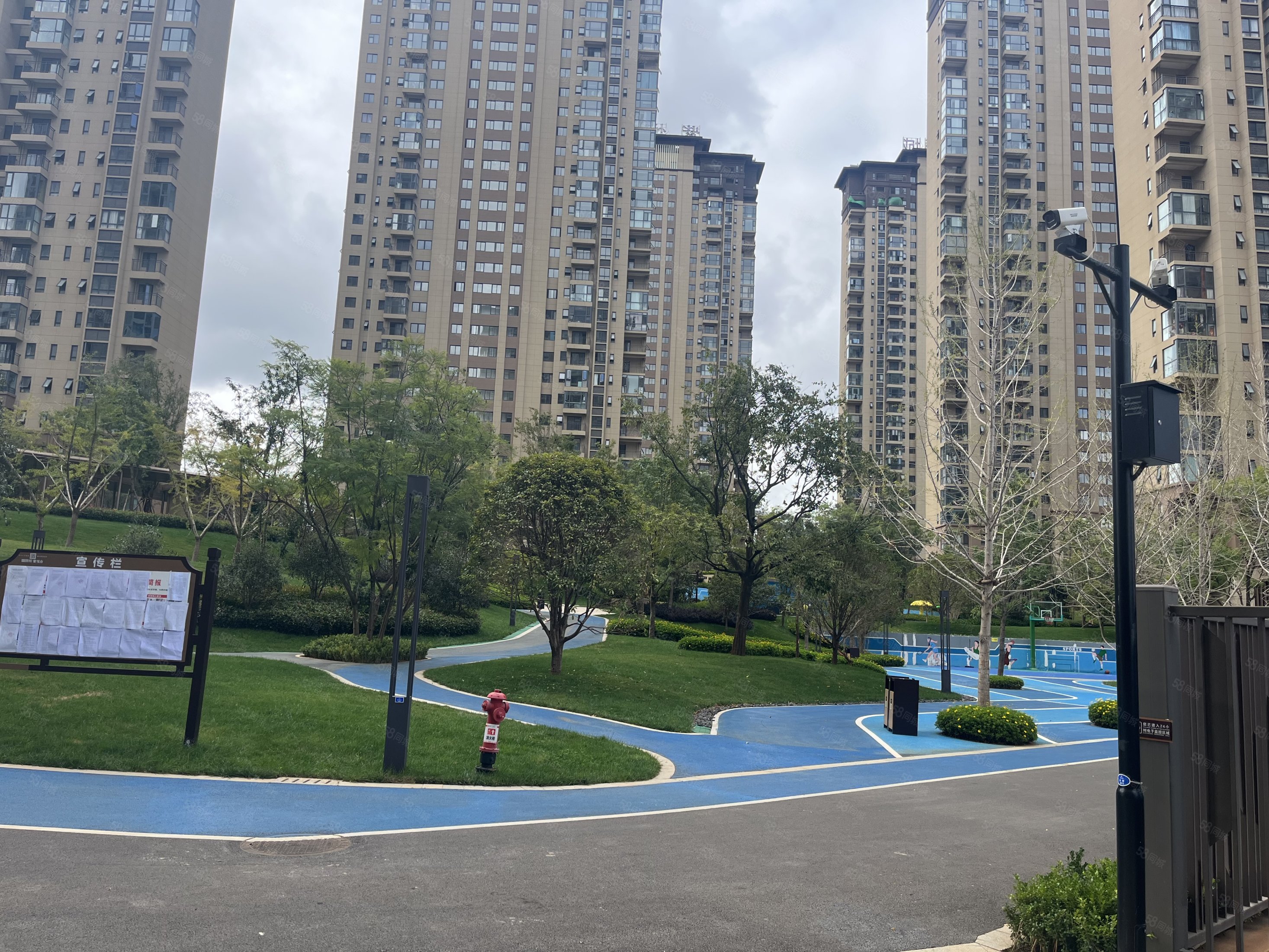 电梯入户富康城紫悦台98平三室两卫环境优美36划算