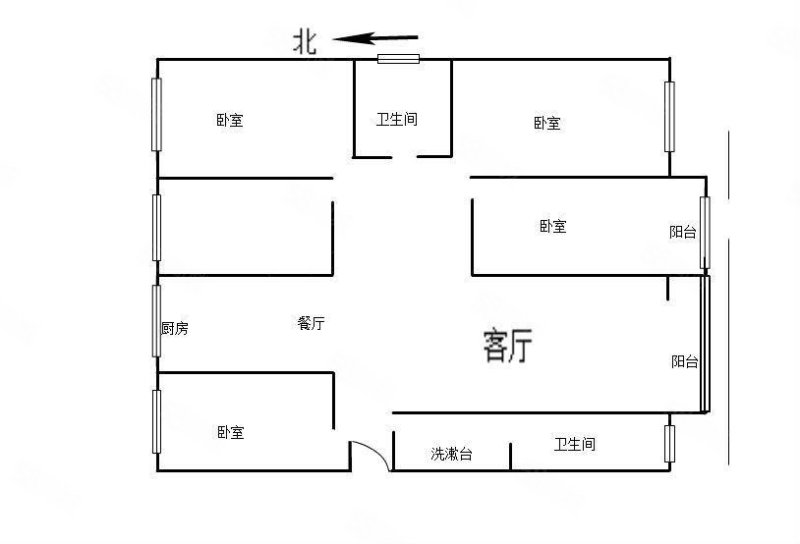 物资大院(五华)5室2厅2卫165㎡南北510万