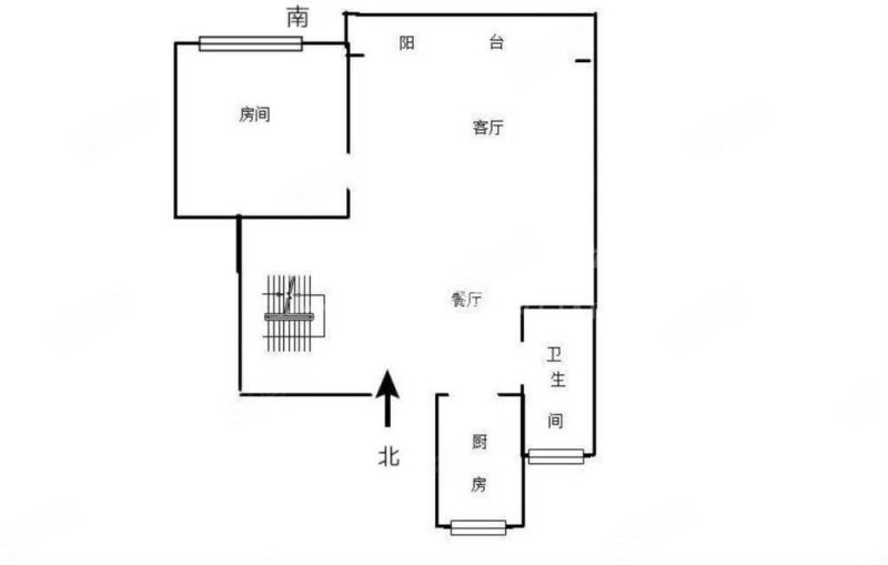 恒大御景3室2厅2卫131㎡南北98万