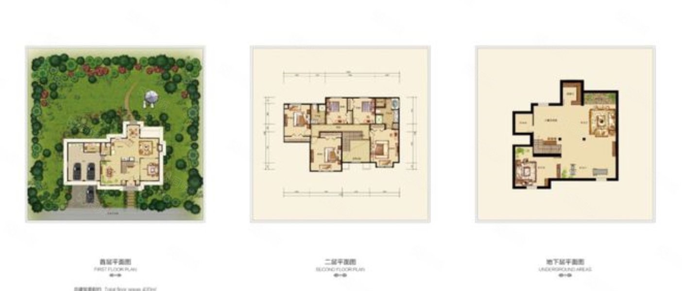 波特蘭花園5室2廳4衛(wèi)417.34㎡南北1889萬