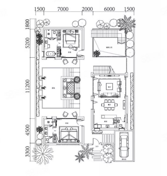 三亚海棠湾临海合院别墅赠100平花园泳池实得500平现房