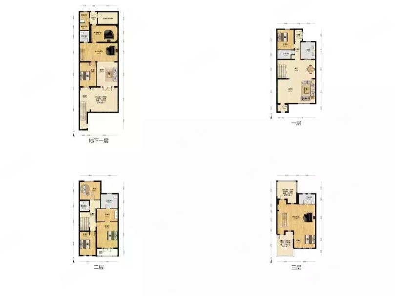 中建紅杉溪谷(東區(qū))5室2廳1衛(wèi)205.41㎡南北1490萬