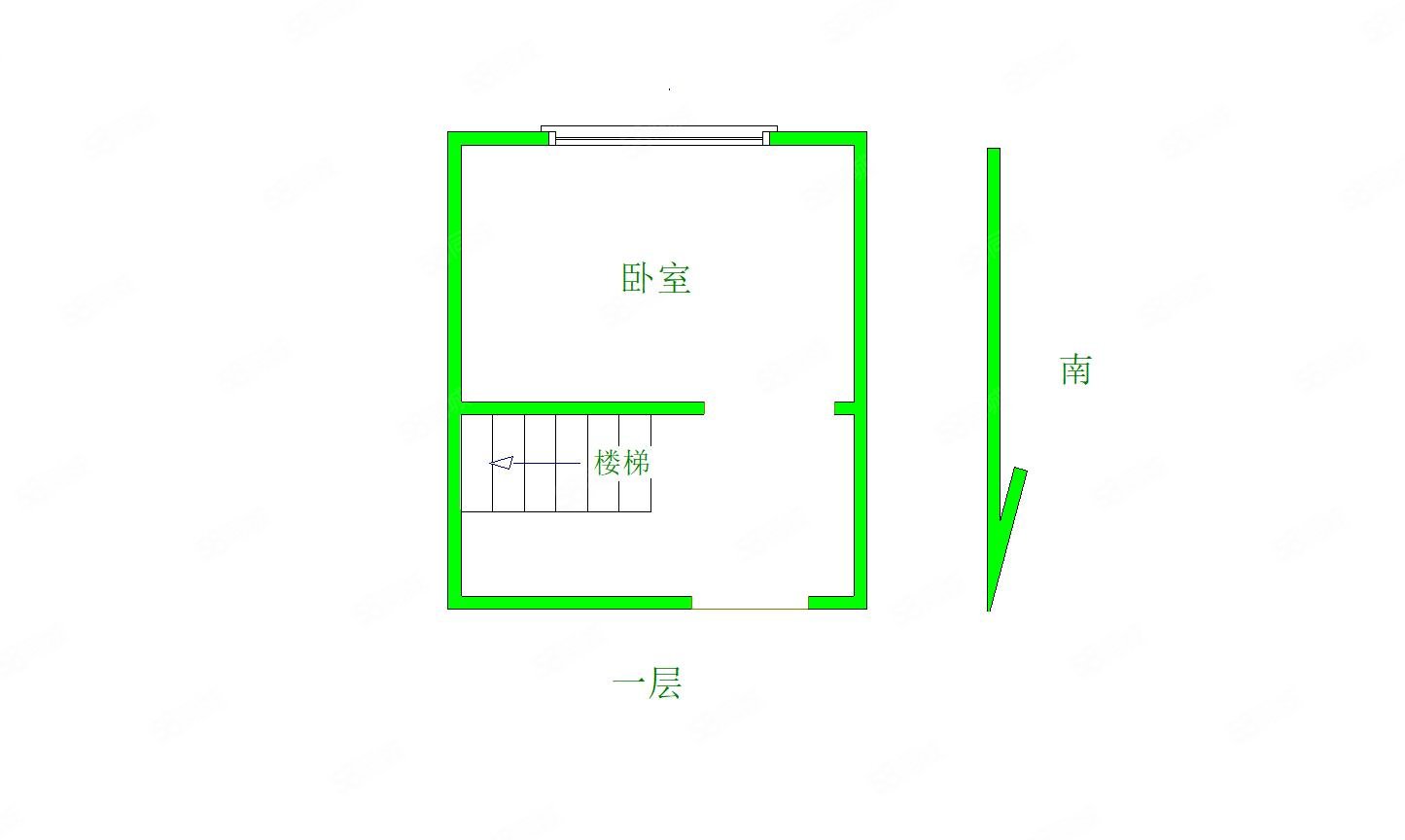 绿都春园2室2厅1卫94㎡南北45万