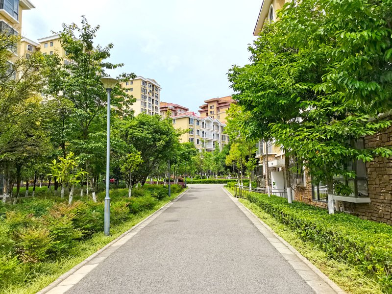 园林小区温馨三室性价比高东南端头两室朝南带飘窗居住安静舒适