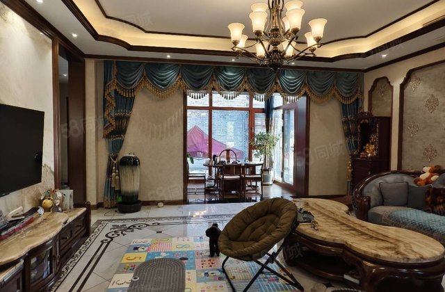 古楼 临光岳楼光岳府428平三层精装别墅 可拎包入住