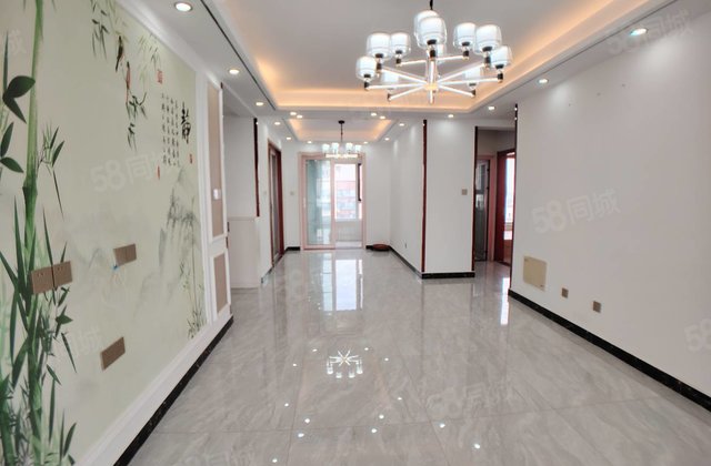 二中 徒骇河观景房 锦绣学府翡丽湾三叶草户型 带车位精装修