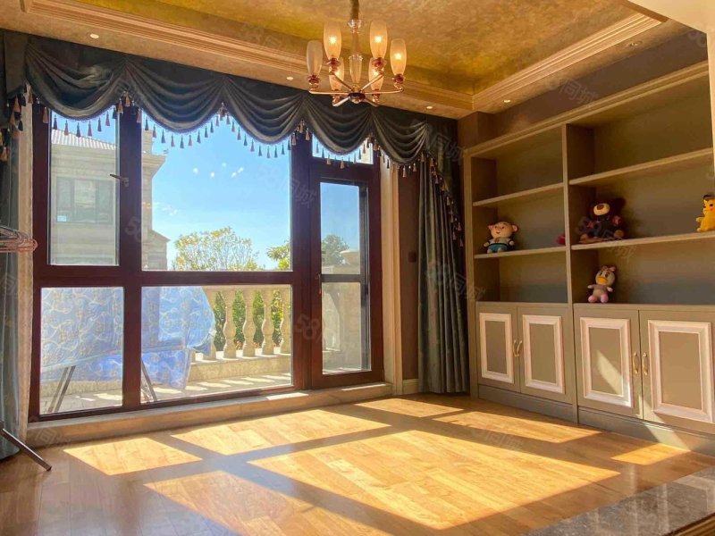 【10图】豪装独栋,带超大院子,白沙河畔,沿河观景房,恒信伯爵公馆