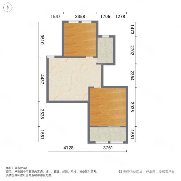 景瑞翡翠湾(北区)4室2厅3卫203㎡南330万