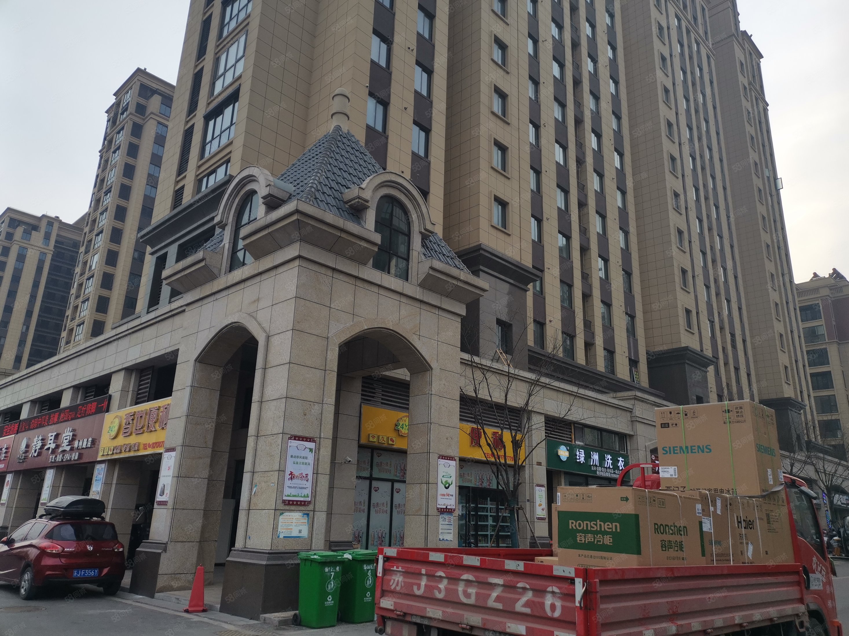 排 国投品质有钥匙 神州路地段三开间朝南,香城世家-盐城58同城