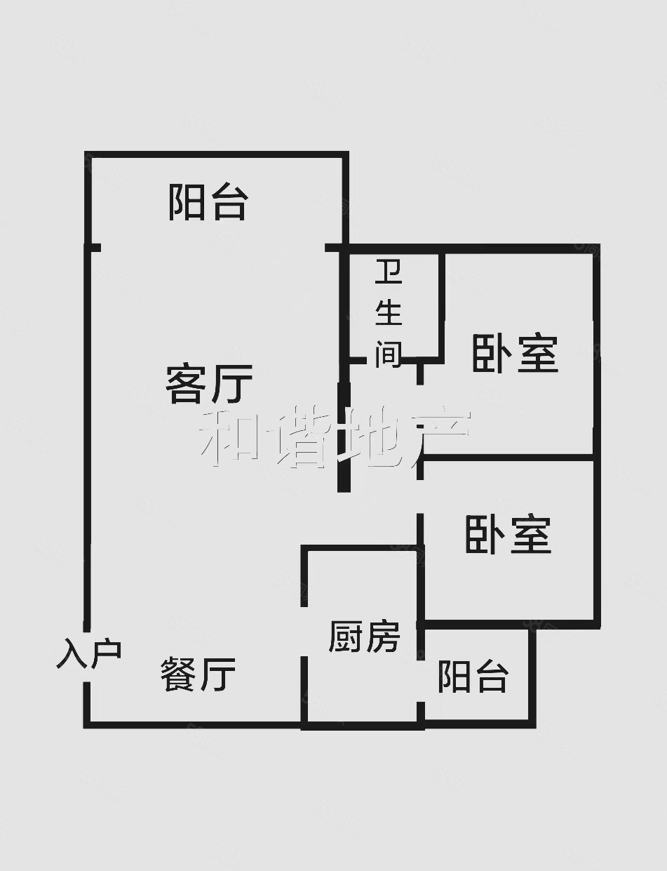 东骧神骏万泰小区美域苑2室2厅1卫81.7㎡南北75万