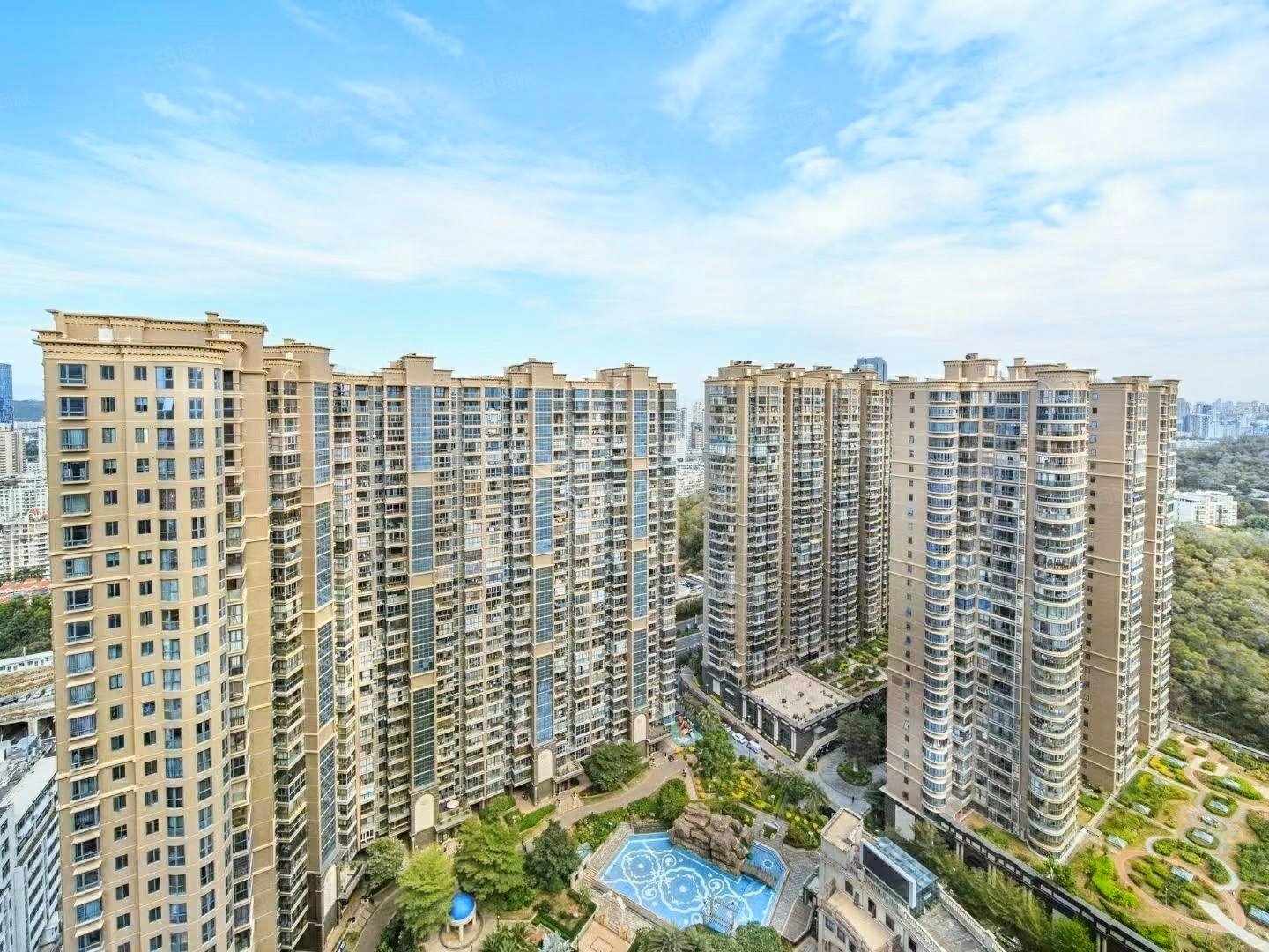 领秀城很方正高层 送花园 原木精装丨看泳池汇丰家园旁,领秀城-厦门58