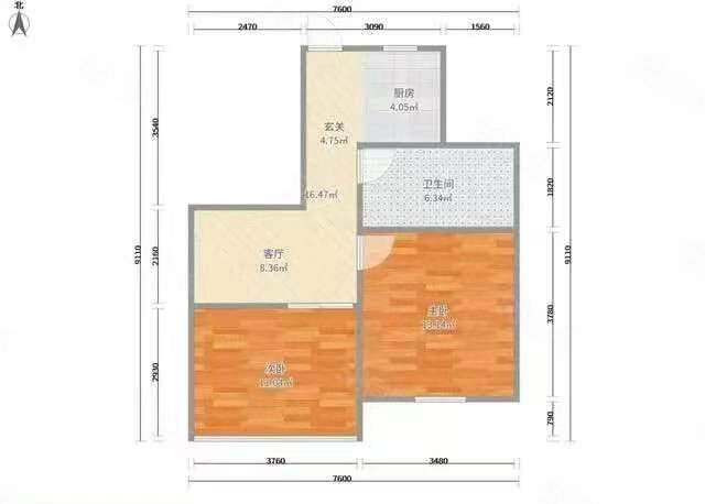 锦馨花园3室2厅2卫150㎡南北68万