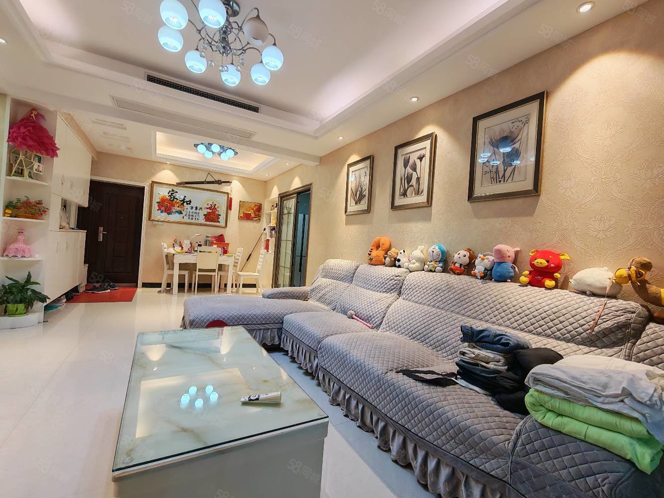 森嘉幸福里2室2厅1卫91㎡南北71.5万