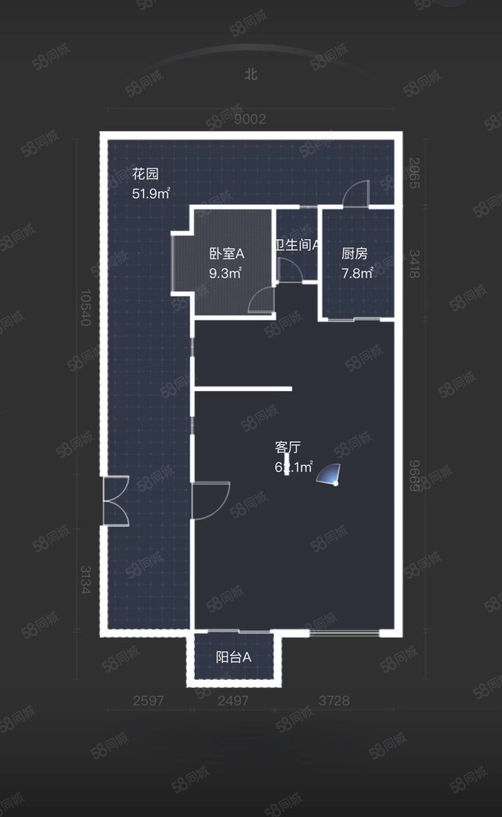 逸翠庄园(别墅)4室2厅3卫251㎡南518万