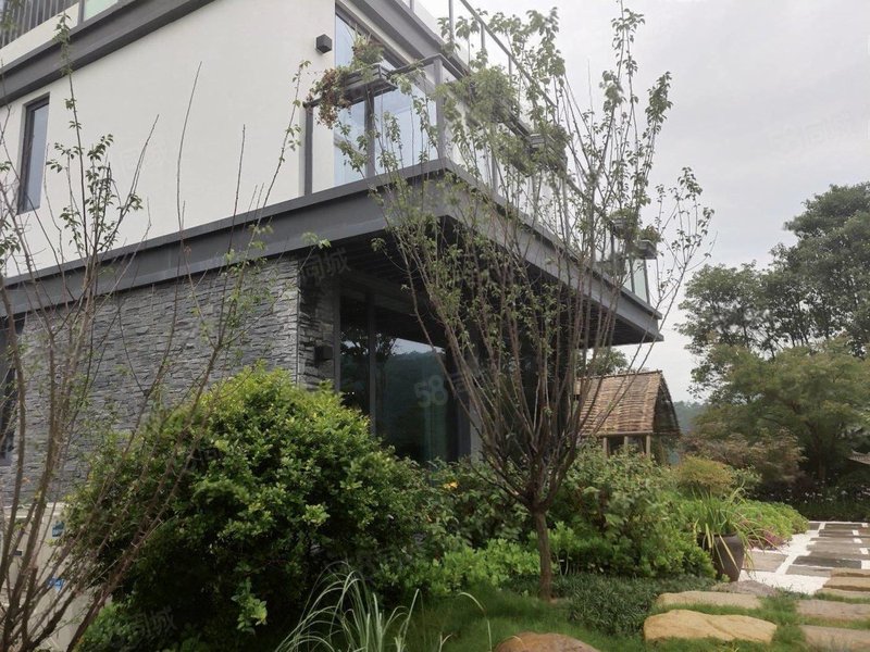 和庄系列和庄云顶属于暨南街道建在花莲山上的独栋项目