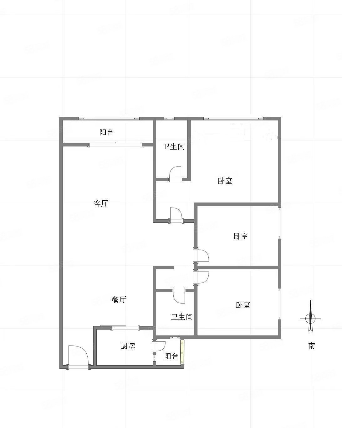 雅居乐富春山居璟和里3室2厅2卫96㎡南北111万