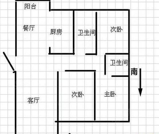 中天星城4室2厅2卫132.01㎡南北66.6万