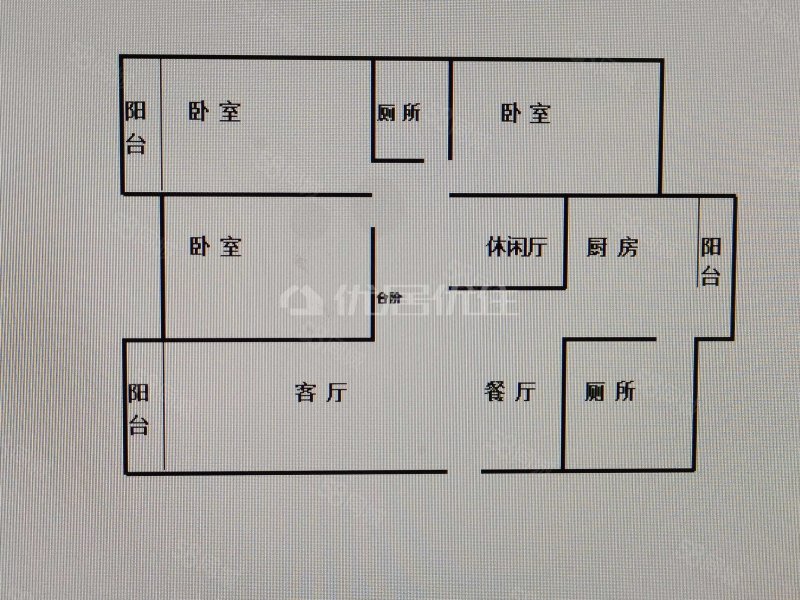 五星小区3室2厅2卫139㎡南北58万