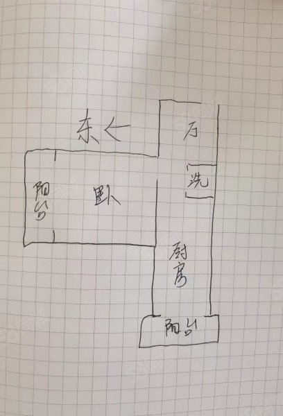 长白小区1室1厅1卫55㎡东北27.2万