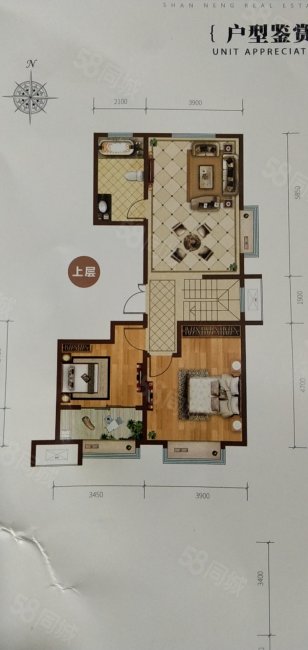 舒香苑3室2厅2卫190.7㎡北157万