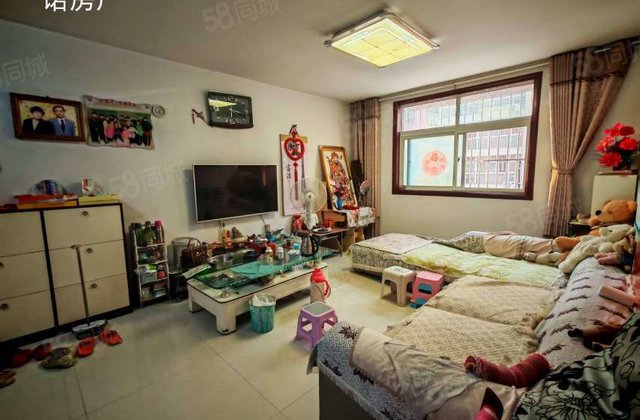 嘉明 少年军校旁 嘉和花园多层2楼带阳面车库 单价不到四千