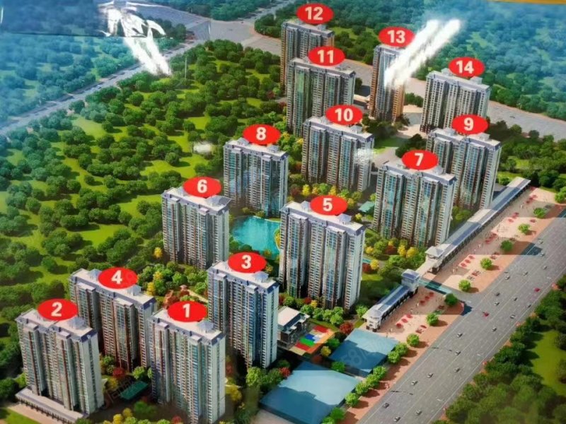 单价6558起,五证齐全,封顶准现, 十万订房,天府庄园-定州58同城