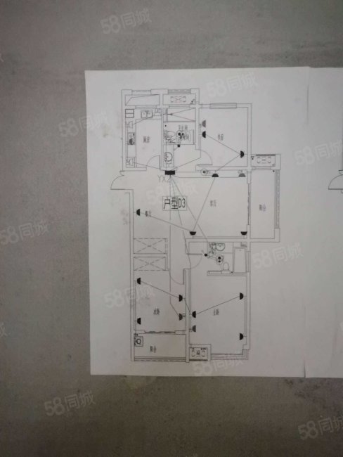 胥泊家园3室2厅2卫131㎡南北82.8万