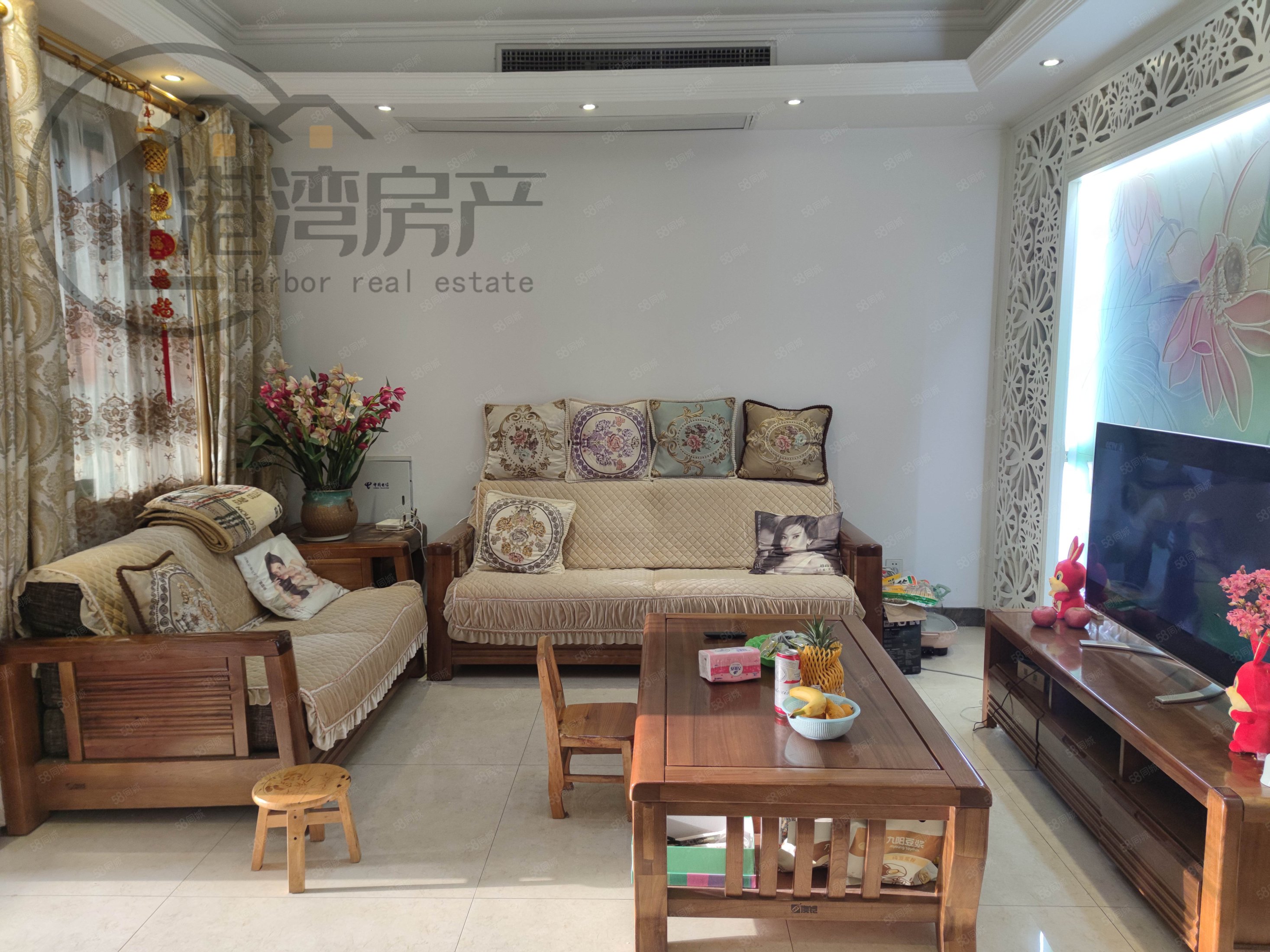 紫荆公寓3室2厅1卫106㎡南北132万