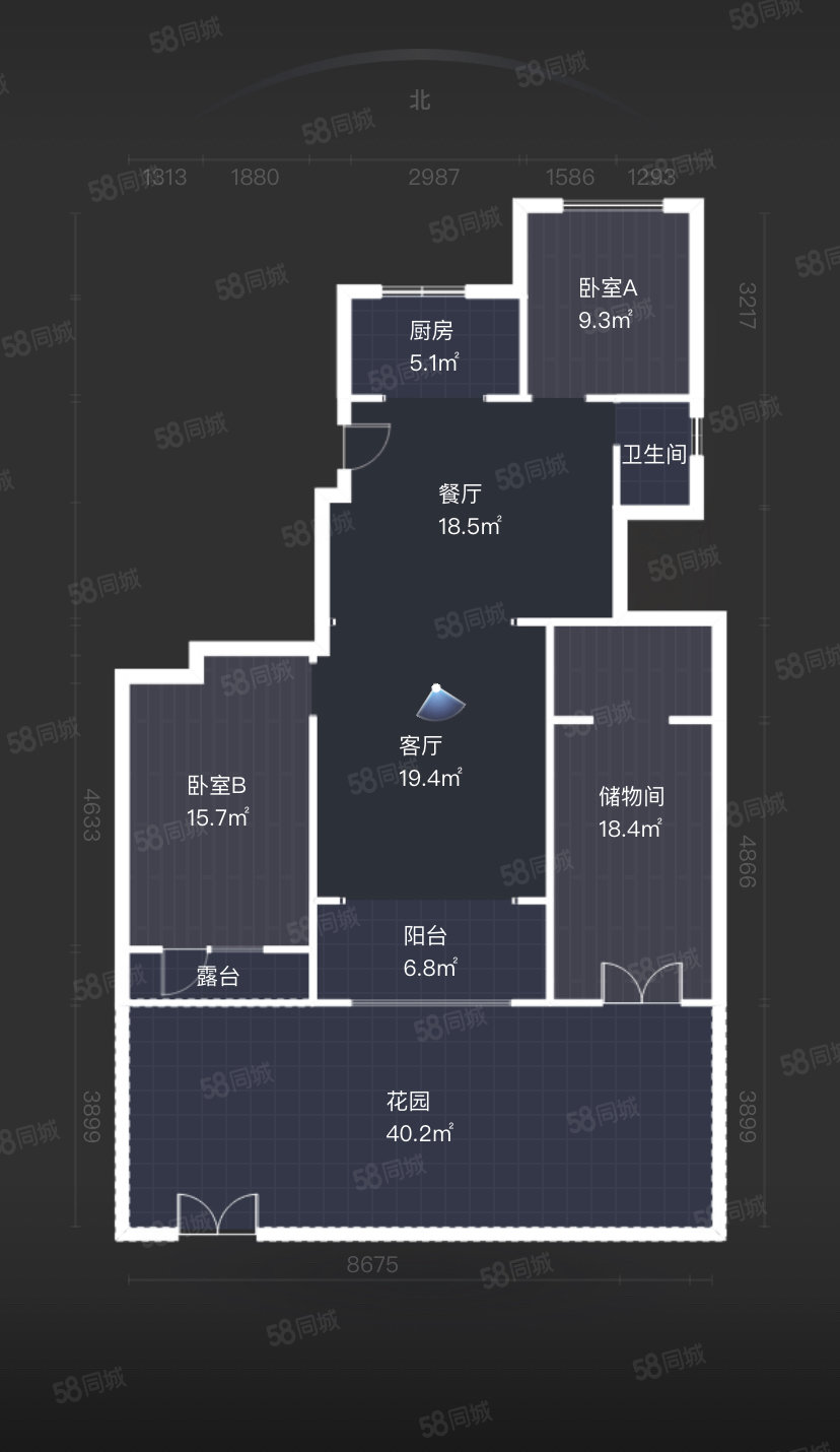 绿地云水谣3室2厅2卫135㎡南北138.9万