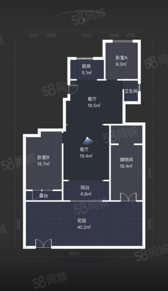 绿地云水谣3室2厅2卫135㎡南北138.9万