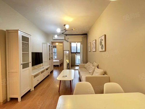 【多图】万科锦尚,石桥铺租房,零虚假房源 万科锦尚精装两室一厅包