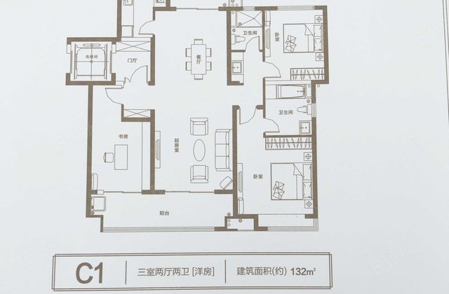 东方今典印象湖山3室2厅133㎡88万二手房图片