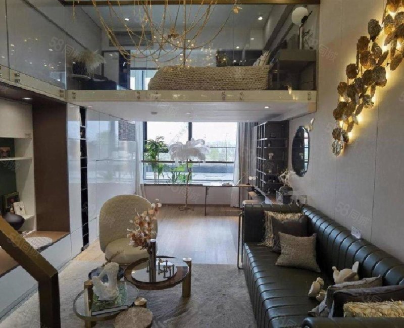 园区特价免,复试精装,4.5米挑高,另商铺在售!无需姿质!