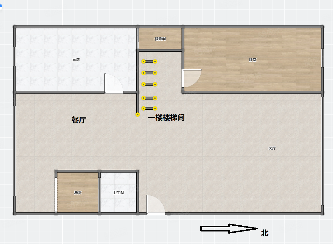 交警队宿舍(船山)4室3厅3卫284.4㎡南北65万