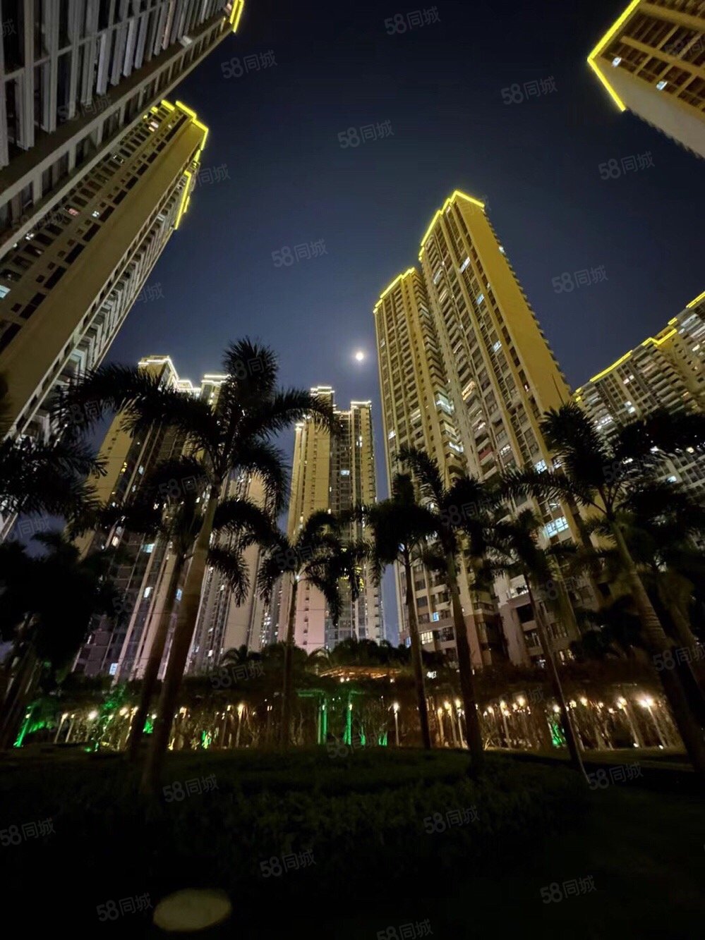 笋盘君临世纪5房2厅小区内平宜看小区中心园林景