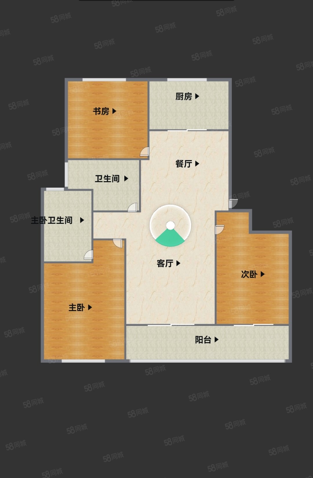 仁皇燕澜府3室2厅2卫115.38㎡南118万