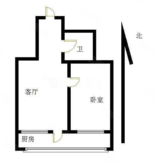 明春東園1室1廳1衛(wèi)49.52㎡南北101萬(wàn)