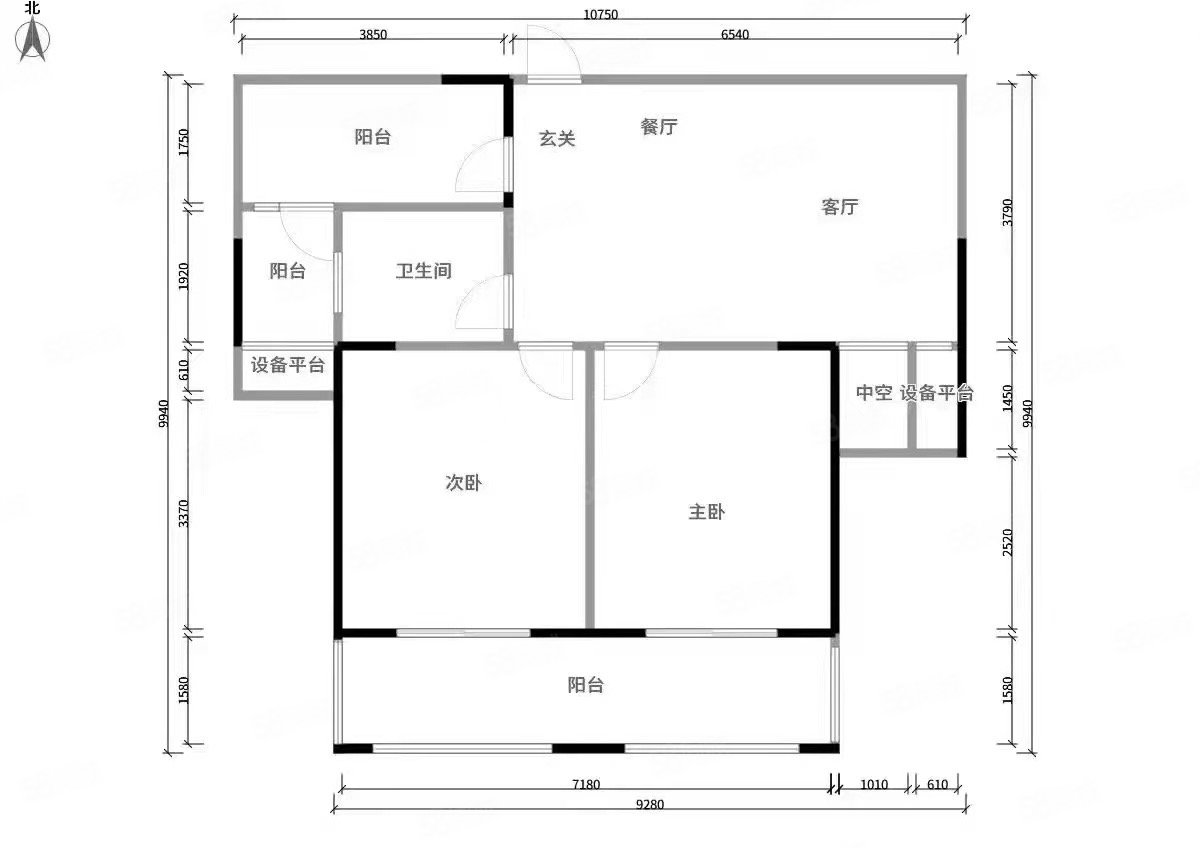 海纳名人雅苑2室2厅1卫81.55㎡南北50万